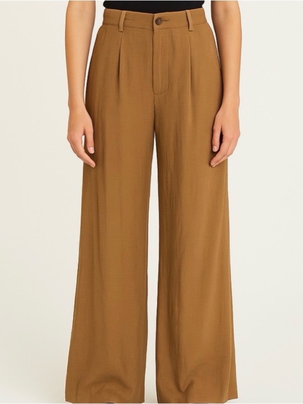 Wide-Leg High-Waist Women's Trousers